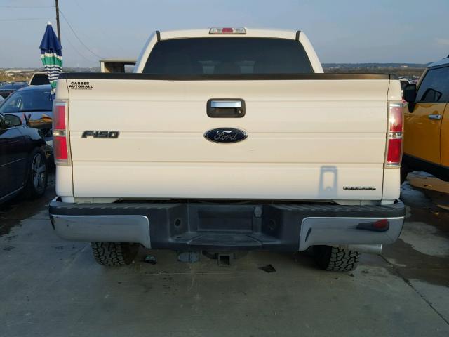 1FTFW1EF4CFC00120 - 2012 FORD F150 SUPER WHITE photo 9