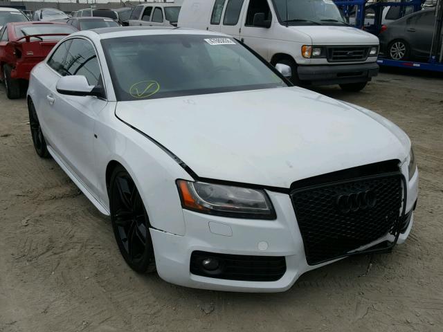 WAUCVAFRXCA007821 - 2012 AUDI S5 PREMIUM WHITE photo 1