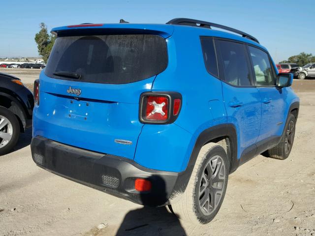 ZACCJABT0FPB61041 - 2015 JEEP RENEGADE L BLUE photo 4