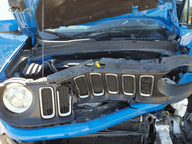 ZACCJABT0FPB61041 - 2015 JEEP RENEGADE L BLUE photo 7