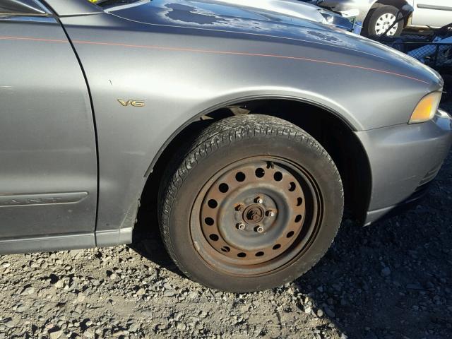 4A3AA46H22E020095 - 2002 MITSUBISHI GALANT ES GRAY photo 9