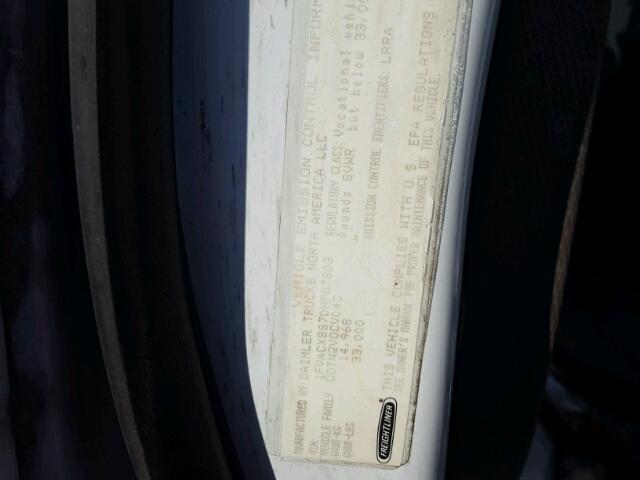 1FVACXBS7DHFD7803 - 2013 FREIGHTLINER M2 106 MED WHITE photo 10