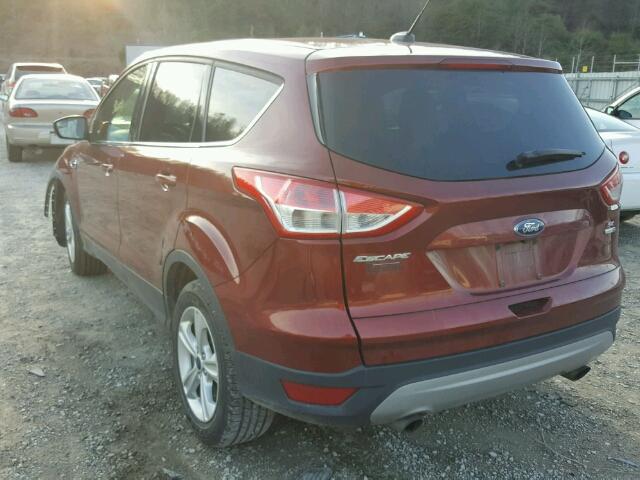 1FMCU9GX5FUC59167 - 2015 FORD ESCAPE SE ORANGE photo 3