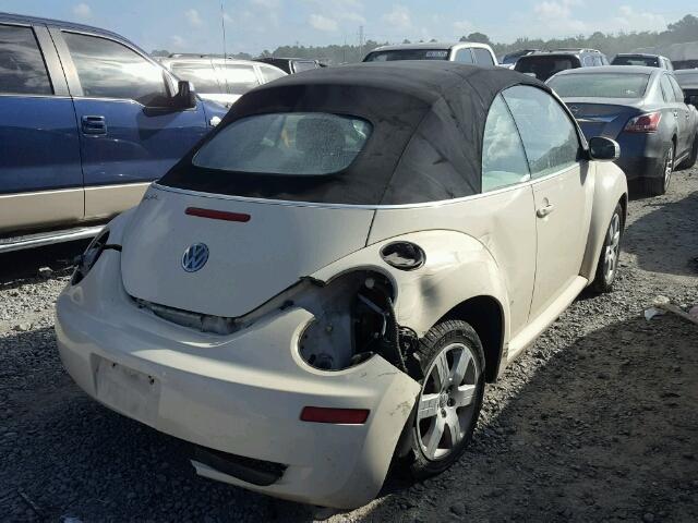 3VWRF31Y67M420040 - 2007 VOLKSWAGEN NEW BEETLE 白色 照片 4