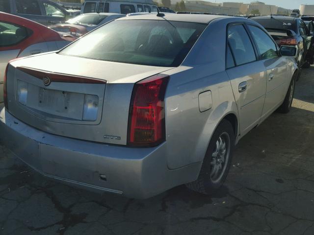 1G6DP577060113861 - 2006 CADILLAC CTS HI FEA SILVER photo 4