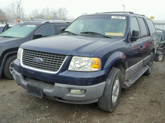 1FMFU15L73LA56023 - 2003 FORD EXPEDITION BLUE photo 2