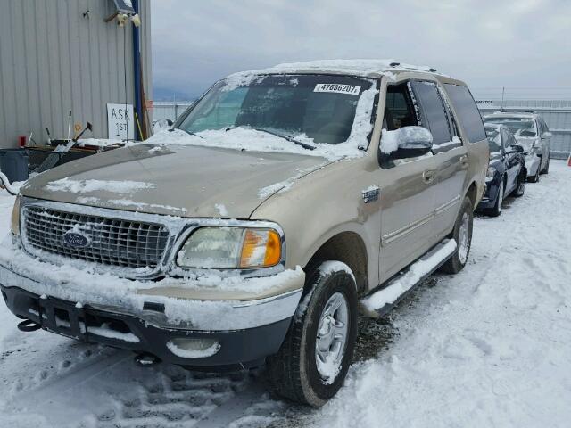 1FMRU1868XLA04649 - 1999 FORD EXPEDITION GOLD photo 2