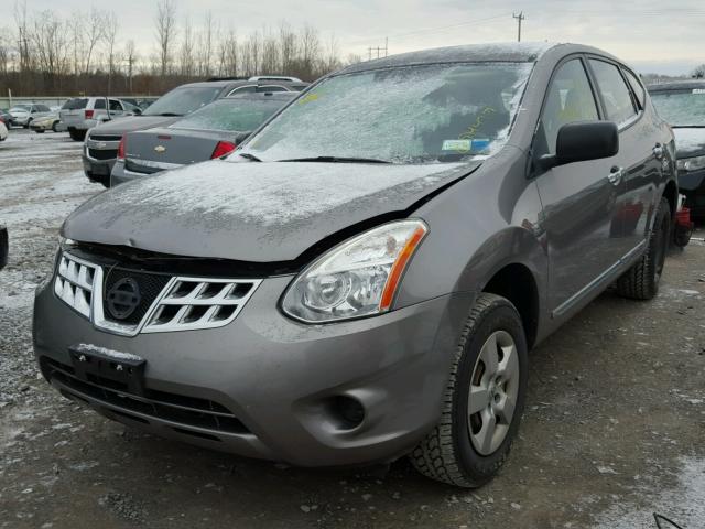 JN8AS5MV7BW671042 - 2011 NISSAN ROGUE S GRAY photo 2