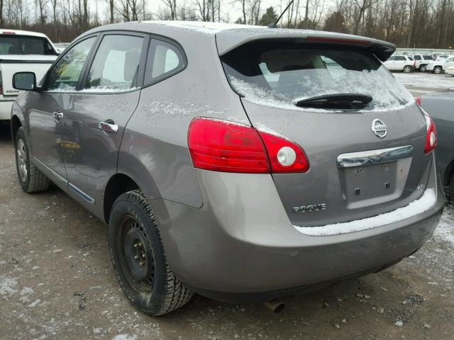 JN8AS5MV7BW671042 - 2011 NISSAN ROGUE S GRAY photo 3