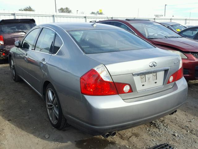 JNKBY01EX6M204445 - 2006 INFINITI M45 BASE GRAY photo 3