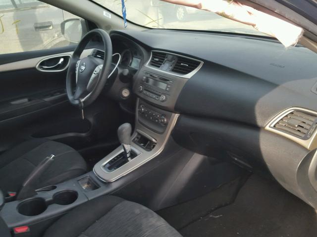 1N4AB7AP7EN850579 - 2014 NISSAN SENTRA S BLUE photo 5