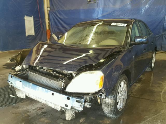 1FAHP24187G132251 - 2007 FORD FIVE HUNDR BLUE photo 2