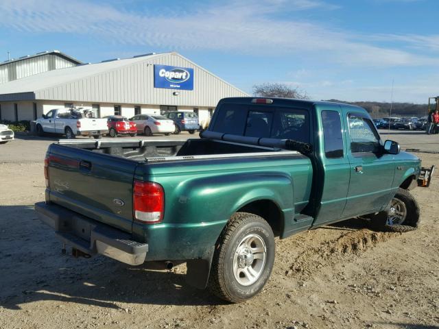 1FTZR15V8YPC11702 - 2000 FORD RANGER SUP GREEN photo 4