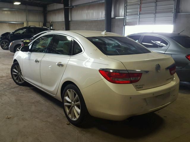 1G4PR5SK5C4149867 - 2012 BUICK VERANO CON WHITE photo 3