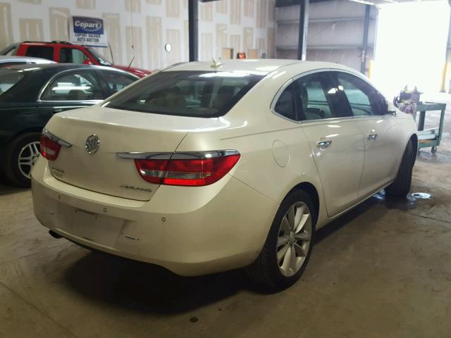 1G4PR5SK5C4149867 - 2012 BUICK VERANO CON WHITE photo 4