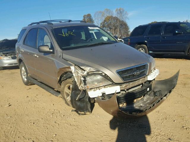 KNDJD733865624616 - 2006 KIA SORENTO EX GOLD photo 1