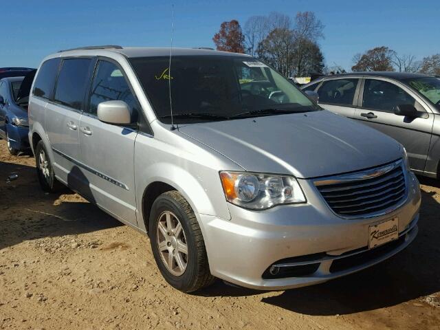 2C4RC1BG4CR325694 - 2012 CHRYSLER TOWN & COU SILVER photo 1