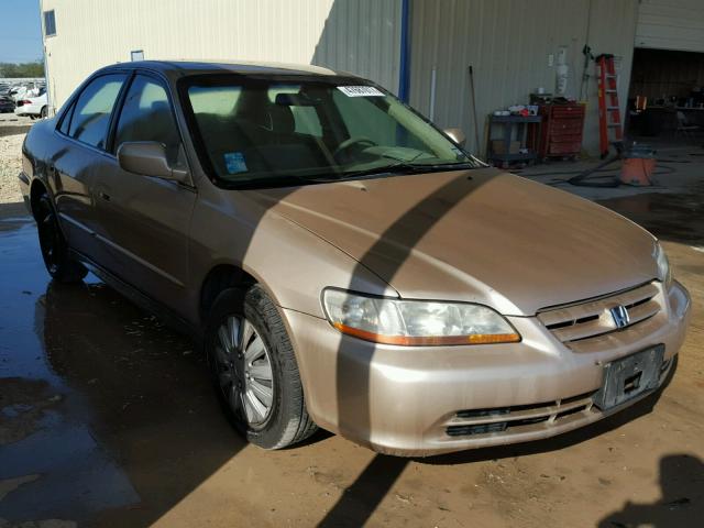 3HGCG56482G704527 - 2002 HONDA ACCORD LX TAN photo 1