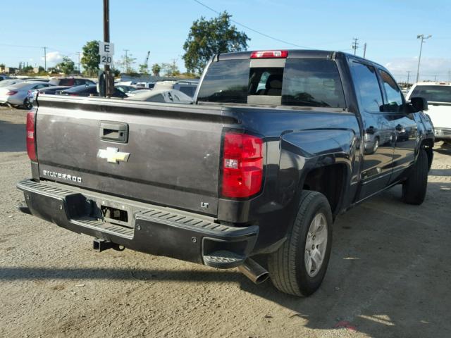 3GCUKREC7GG137574 - 2016 CHEVROLET SILVERADO GRAY photo 4