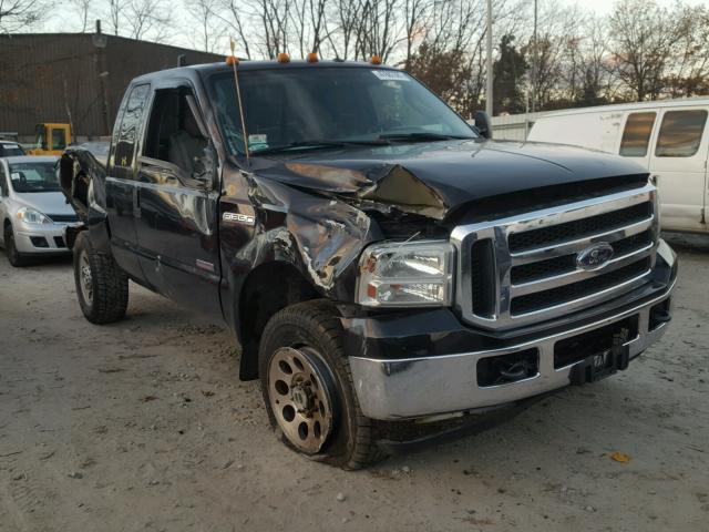 1FTWX31P06EA70807 - 2006 FORD F350 SRW S BLACK photo 1