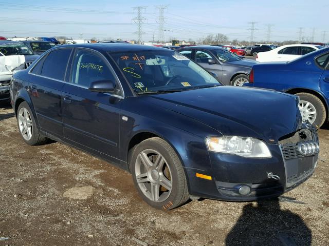 WAUAF78E77A231345 - 2007 AUDI A4 2 BLUE photo 1