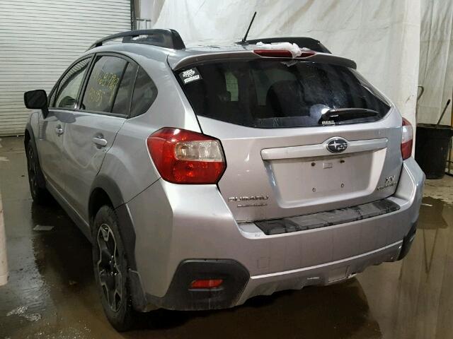 JF2GPAVC7E8205022 - 2014 SUBARU XV CROSSTR SILVER photo 3