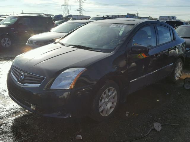 3N1AB6APXBL667129 - 2011 NISSAN SENTRA 2.0 BLACK photo 2