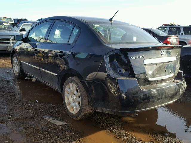 3N1AB6APXBL667129 - 2011 NISSAN SENTRA 2.0 BLACK photo 3