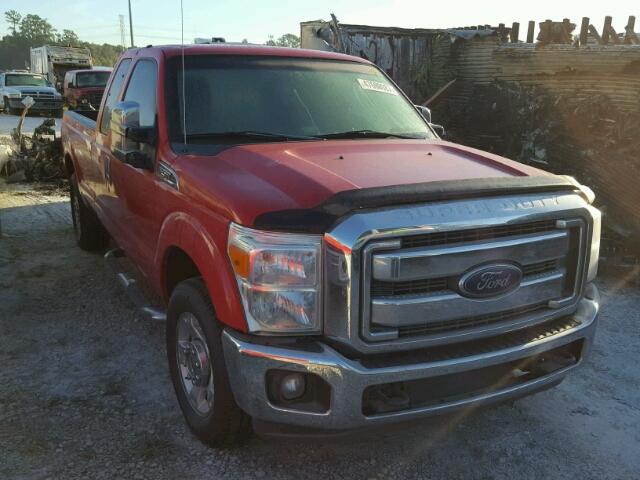 1FT7X2AT4CEB91119 - 2012 FORD F250 SUPER RED photo 1