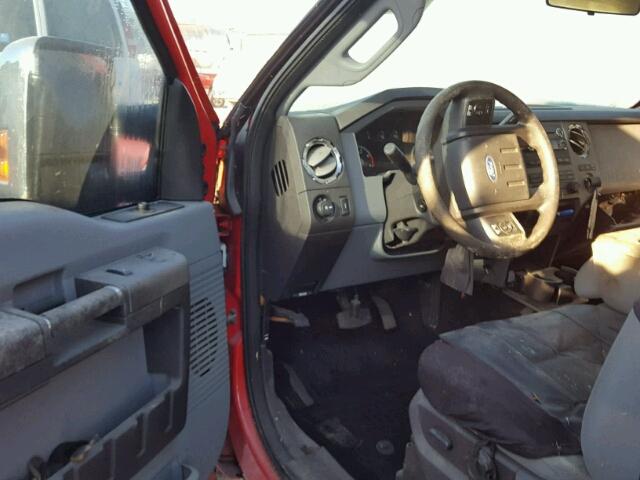 1FT7X2AT4CEB91119 - 2012 FORD F250 SUPER RED photo 9