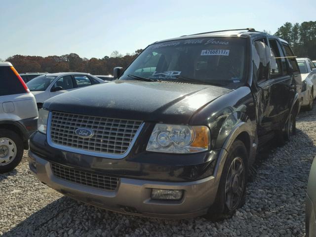 1FMFU17L04LA11374 - 2004 FORD EXPEDITION BLACK photo 2