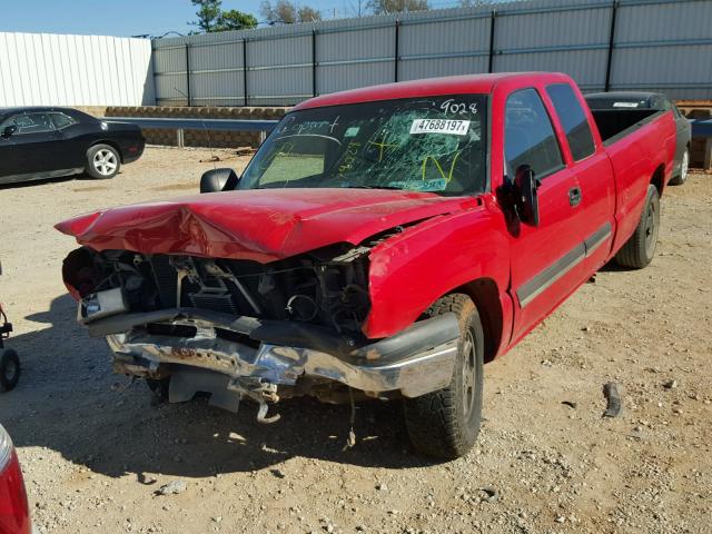 1GCEC19T53E179028 - 2003 CHEVROLET SILVERADO RED photo 10