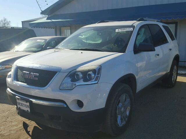 1GKKRNEDXBJ216687 - 2011 GMC ACADIA SLE WHITE photo 2