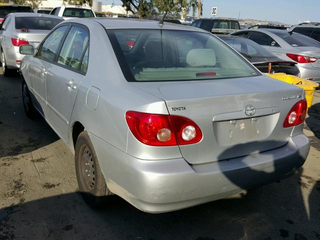 1NXBR32E95Z480348 - 2005 TOYOTA COROLLA CE GRAY photo 3