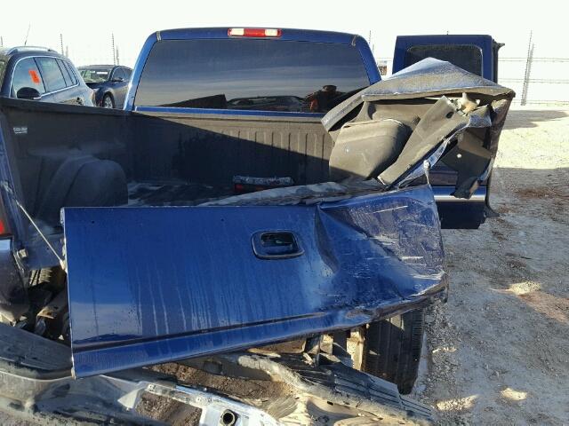 2GTEC19T541354364 - 2004 GMC NEW SIERRA BLUE photo 9