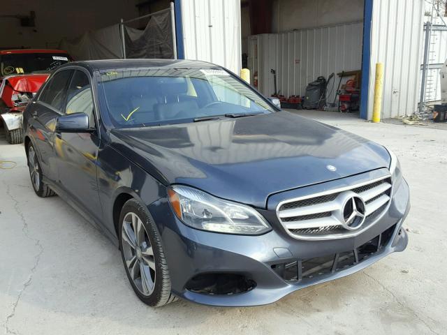 WDDHF5KB1GB201472 - 2016 MERCEDES-BENZ E 350 GRAY photo 1