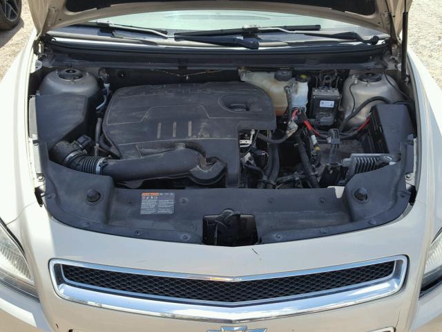 1G1ZC5E0XCF107099 - 2012 CHEVROLET MALIBU 1LT ოქროსფერი ფოტო 7