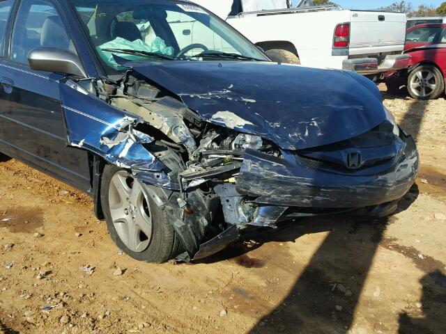 2HGES26774H503480 - 2004 HONDA CIVIC EX 蓝色 照片 9