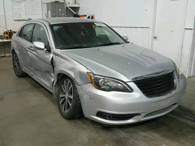 1C3CCBBG5CN258195 - 2012 CHRYSLER 200 TOURIN SILVER photo 1