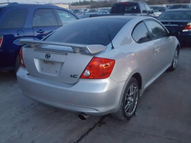 JTKDE177870198261 - 2007 TOYOTA SCION TC 银色 照片 4