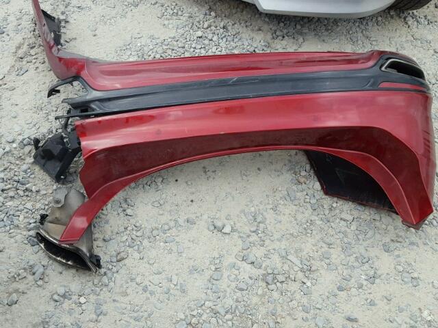 3FA6P0K98DR241690 - 2013 FORD FUSION TIT RED photo 9