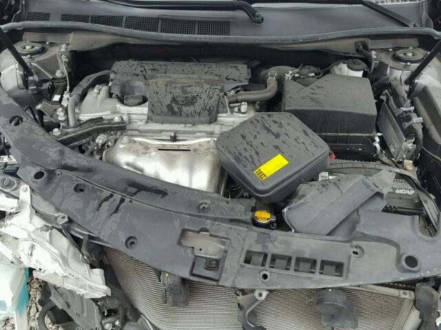 4T1BF1FK5DU679165 - 2013 TOYOTA CAMRY L GRAY photo 7