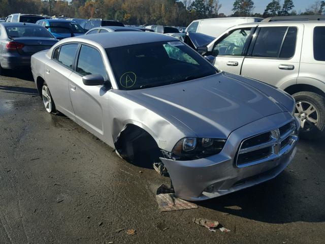 2C3CDXBG4EH284972 - 2014 DODGE CHARGER SE SILVER photo 1