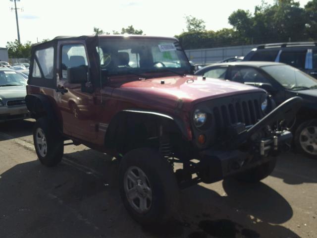 1J4AA2D1XBL543464 - 2011 JEEP WRANGLER S BURGUNDY photo 1