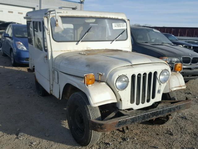 DJ5D5000812 - 1972 JEEP CJ5 WHITE photo 1