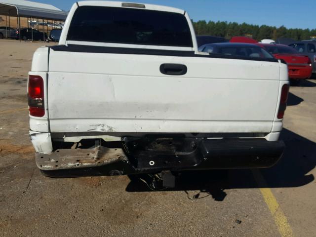 1B7HC13Y71J287916 - 2001 DODGE RAM 1500 WHITE photo 7