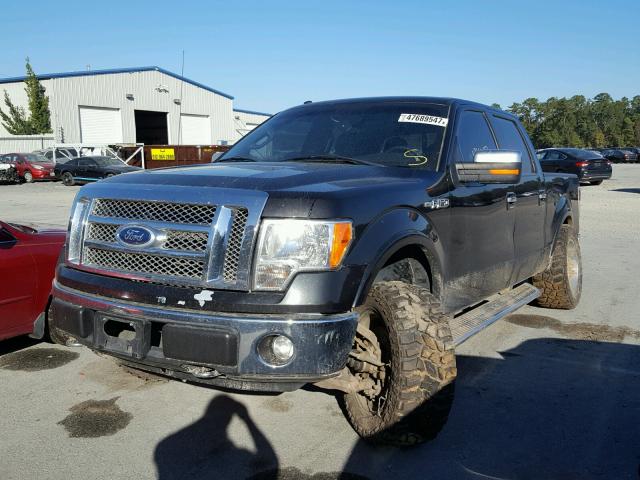 1FTFW1EF4BFA38925 - 2011 FORD F150 SUPER BLACK photo 2