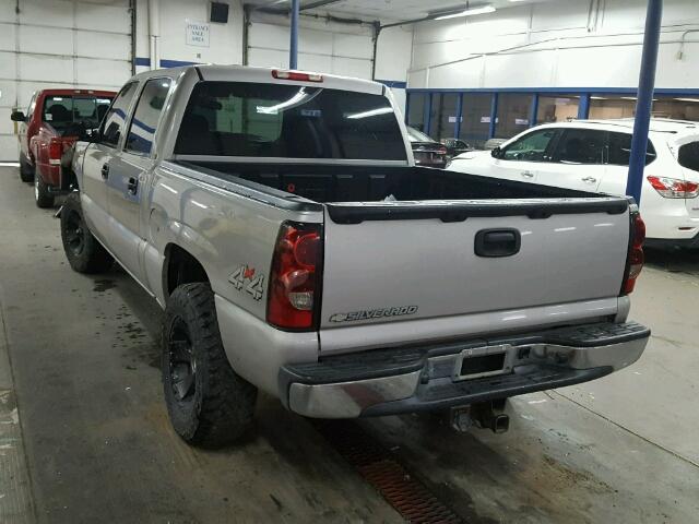 2GCEK13T661128252 - 2006 CHEVROLET SILVERADO GRAY photo 3