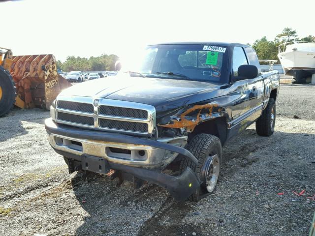 1B7KF23Z0YJ183337 - 2000 DODGE RAM 2500 BLACK photo 2