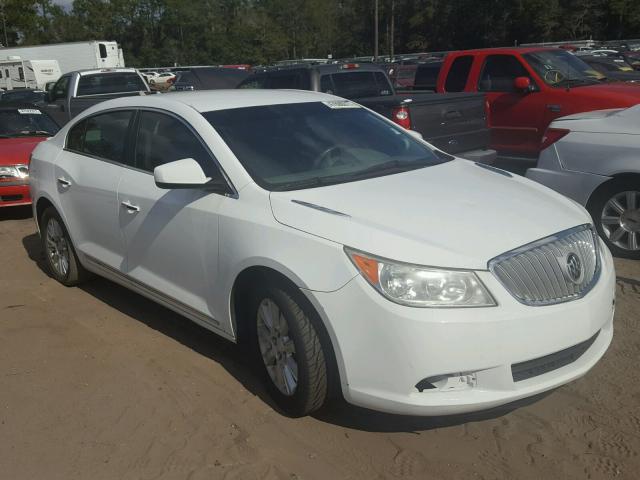 1G4GA5EC7AF256299 - 2010 BUICK LACROSSE C WHITE photo 1